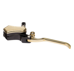 Frizione idraulica Diamond slim hydraulic clutch - black cap brass lever brass