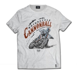 T-shirt Cafè Racer Cannonball The Illegal Race