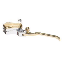 Frizione idraulica Diamond slim hydraulic clutch - polished cap brass lever brass