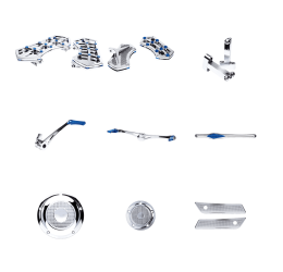 Kit completo Whole collection Deluxe chrome and blue